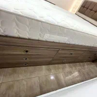 تخت دو نفره ترک بسیار تمیز بدون تشک|تخت و سرویس خواب|ساری, |دیوار
