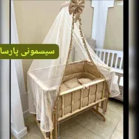 تخت کنار مادر چوبی (فروش ویژه)|تخت و صندلی بچه|تهران, عبدل‌آباد|دیوار