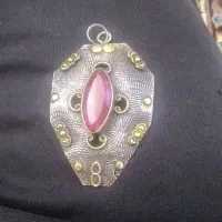 گردنبند عتیقه نقره