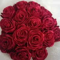 گل روبانی هدیه زیبا