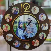 ساعت دیواری سفارشی با عکس خودتون