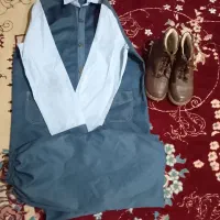 لباس فرم پسرانه و و کفش چرم پسرانه