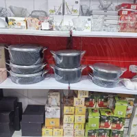سرویس قابلمه تفلون چدنی ماهیتابه تفلون چدن کادویی|ظروف پخت‌وپز|مشهد, مشهدقلی|دیوار