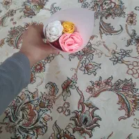 گل روبانی|گل مصنوعی|اصفهان, فیض|دیوار