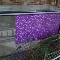 ویترین فروشگاهی شیشه‌ای سالم