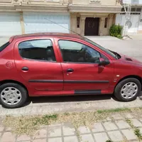پژو 206تیپ 6مدل 82دنده اتومات