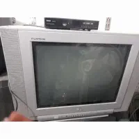 تلویزیون رنگی ۲۱ اینچ بزرگ و ۱۴ اینچ کوچک|تلویزیون و پروژکتور|جویبار, |دیوار