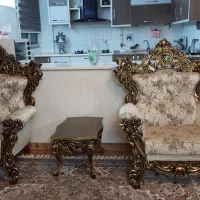 مبل سلطنتی در حد نو|مبلمان خانگی و میز عسلی|قائمشهر, |دیوار