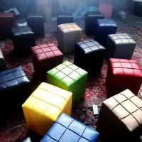 پاف جلو مبلی نیمکت