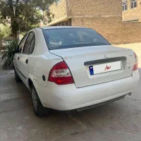 تیبا صندوق‌دار سفید مدل ۱۴۰۰ بدون تصادف|خودرو سواری و وانت|اصفهان, دهنو|دیوار