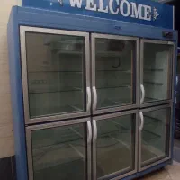 یخچال فریدونی بدون برفک فوتی 6درب کاملا سالم