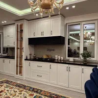 کابینت سفید (مستقیم از کارخانه) با متریال پاک چوب|خدمات پیشه و مهارت|کرمانشاه, |دیوار