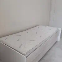 تخت خواب همراه تخت مهمان با تشک