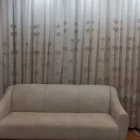 پرده ی نشیمن|پرده، رانر، رومیزی|تربت‌حیدریه, کاشانی|دیوار