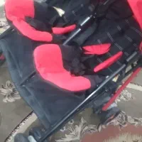 کالسکه دوقلو در حد نو نو