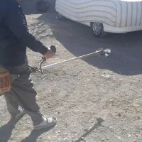 علف زن بنزینی ژاپنی اصل تازه سرویس شده