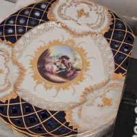 سرویس غذاخوری سورمه ای ۱۲ نفره و ۶نفره