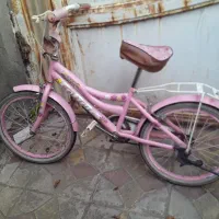 دوچرخه دخترانه درحد نو مناسب برا ۷تا ۱۱ ساله