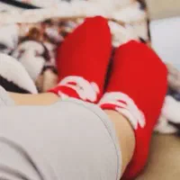 تعدادی جوراب نو،پیداشده