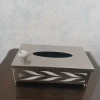 جا دستمال کاغذی جنس استیل