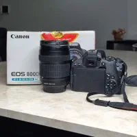 دوربین کانن D800 بهمراه لنز135-18 بسیار نو|دوربین عکاسی و فیلم‌برداری|اهواز, گلستان|دیوار