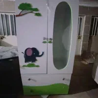 کمد و تخت کودک آپادنا|تخت و سرویس خواب|زاهدان, |دیوار