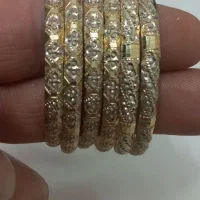 ۶ عدد النگو طلا سایز ۱