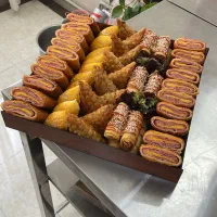 فینگرفود، دسر و چیدمان میز