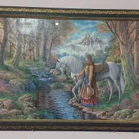 دوتا تابلو کاملا سالم|تابلو، نقاشی، عکس|قزوین, |دیوار