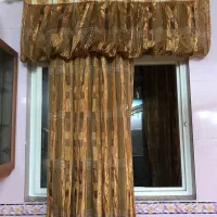 فروش پرده ، گاو صندوق،گلدان تزیینی و میز جلو مبلی|پرده، رانر، رومیزی|قم, شاه سید علی|دیوار