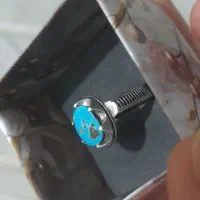 فیروزه نیشابوری رکاب نقره دست ساز|جواهرات|یزد, |دیوار