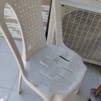 سه عدد صندلی پلاستیکی یکجاباهم ۴۰۰