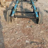 گاری6چرخ  4نم متری طول نقشی دار وتشت صفر