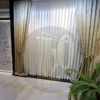 پرده آماده۶۵۳۵۷ اقساط پردیسان پانچ مینیمال ورتیکال|پرده، رانر، رومیزی|قم, پردیسان|دیوار