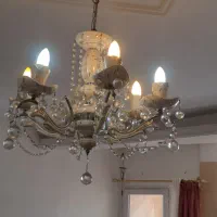 لوستر سرامیکی ۶ شاخه|لوستر و چراغ آویز|تهران, بهارستان|دیوار