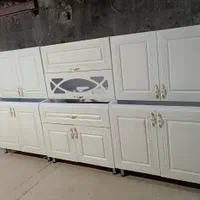 کابینت پیش ساخته ( نو ) 6 متری آماده نصب|مصالح و تجهیزات ساختمان|نیشابور, دهنو|دیوار