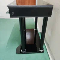 میز کامپیوتر شیشه ای مشکی|میز تحریر و کامپیوتر|یزد, |دیوار