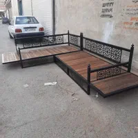 تخت فلزی سنتی|تخت و سرویس خواب|تهران, دولتخواه جنوبی|دیوار