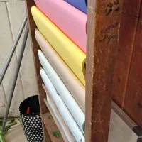 استند کاغذ چوبی و فلزی