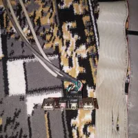 کابل دی وی دی رایتر و پنل جلوی کیس