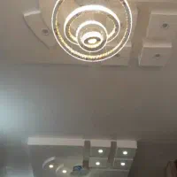 بامامدرن باشیدلوستر۳حلقه۴حلقه قیمت تولیدی تابشفروز|لوستر و چراغ آویز|مشهد, خین عرب|دیوار