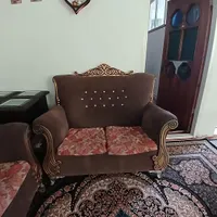 مبل هفت نفره با میز علس  قیمت سه میلیون|مبلمان خانگی و میز عسلی|رباط‌کریم, |دیوار