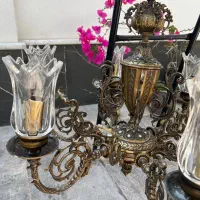 لوستر برنز ۶ شاخه