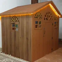 کلبه چوبی کودکانه