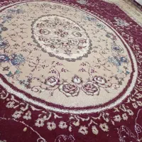 یک جفت فرش ماشینی زمینه لاکی