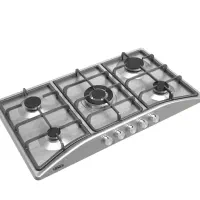 اجاق گاز 5 شعله مدل پارسه