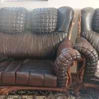 مبل سلطنتی ۷ نفره کاملآ سالم ست کامل