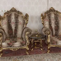 مبل سلطنتی|مبلمان خانگی و میز عسلی|زنجان, |دیوار