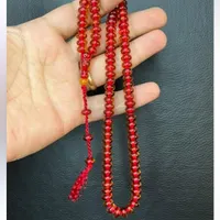 تسبیح کهربا دونه اناری