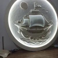 تابلوی برجسته کشتی ثروت|تابلو، نقاشی، عکس|تبریز, |دیوار